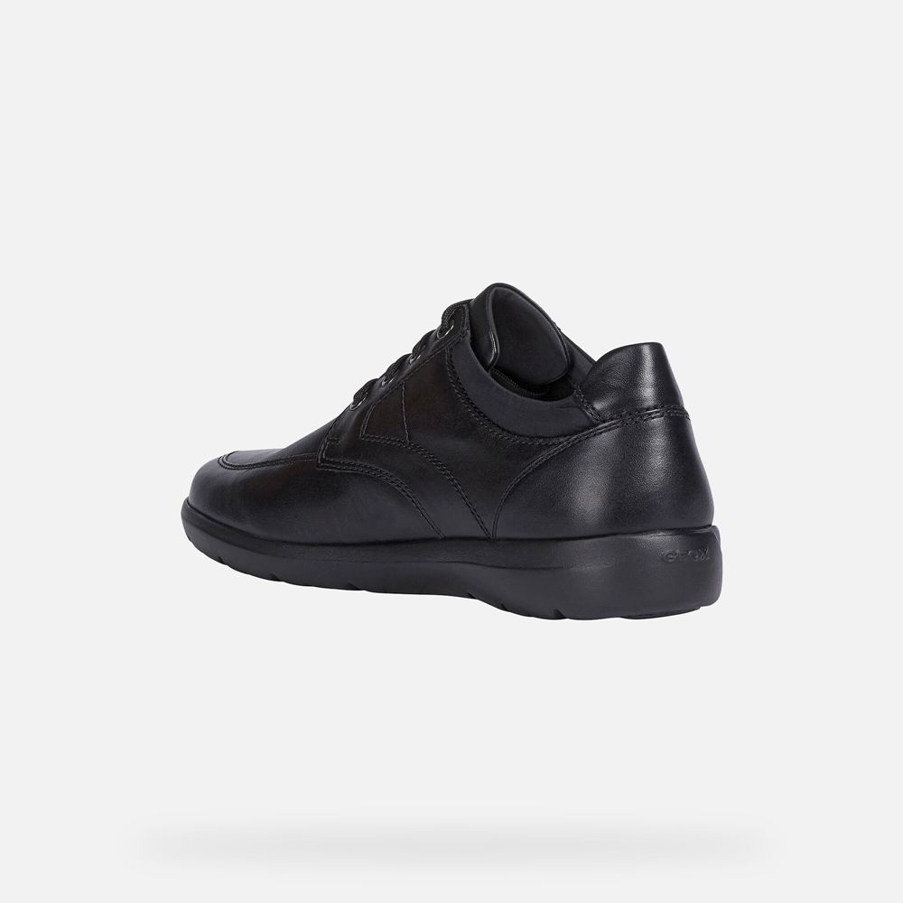 Sapatos Casuais Geox Homem Pretas - Leitan - BPVWM6109